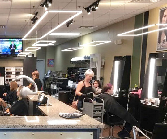 Hair Salon Lumicrest LED Lighting