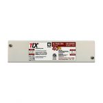 TLX 40 Watt Junction Box AC/Triac Dimmable 12V Hardwire Power Supply