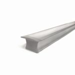 Aluminum Channel - Recessed Mount (2.5m/8ft) 25 mm (1 inch) wide x 15 mm (9/16 inch)  high