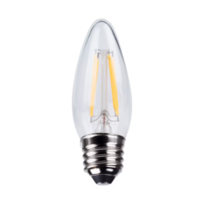 LED Chandelier Filament Bulb - 2W Medium Base (E26) - SALE REDUCED TO CLEAR