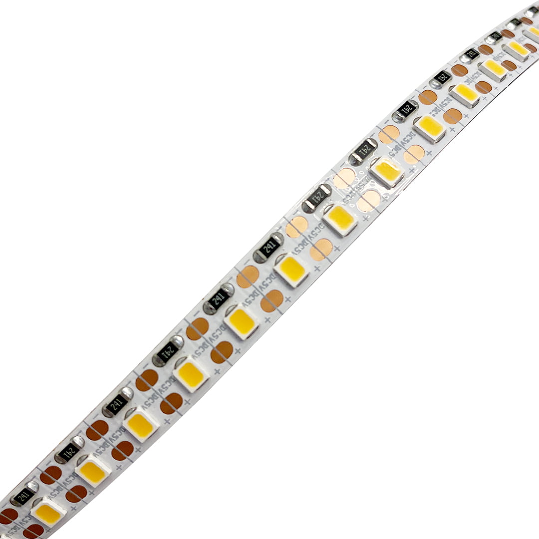 5V Single-Cuttable LEDs: White High (90+) LED Strip Light, 5 watts/m, 5 meters/16.4ft - Lumicrest LED Lighting