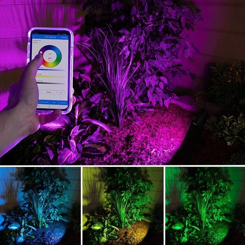 RGBWW Indoor-Outdoor Colour Changing 160° Floodlight (+ Options) - Image 7