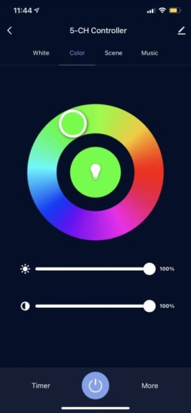 MiBoxer RGBWW Colour Controller/Receiver with WiFi and Smart Speaker Control - Image 6