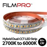 FilmPro (CRI 95+) Hybrid Tungsten-Daylight LED Flexible Strip