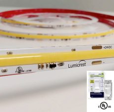 Dim To Warm Dotless COB LED strip with Options