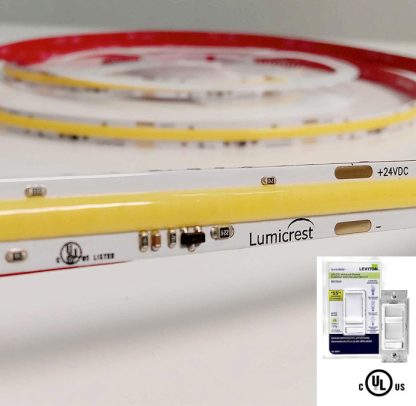 Dim To Warm Dotless COB LED strip with Options