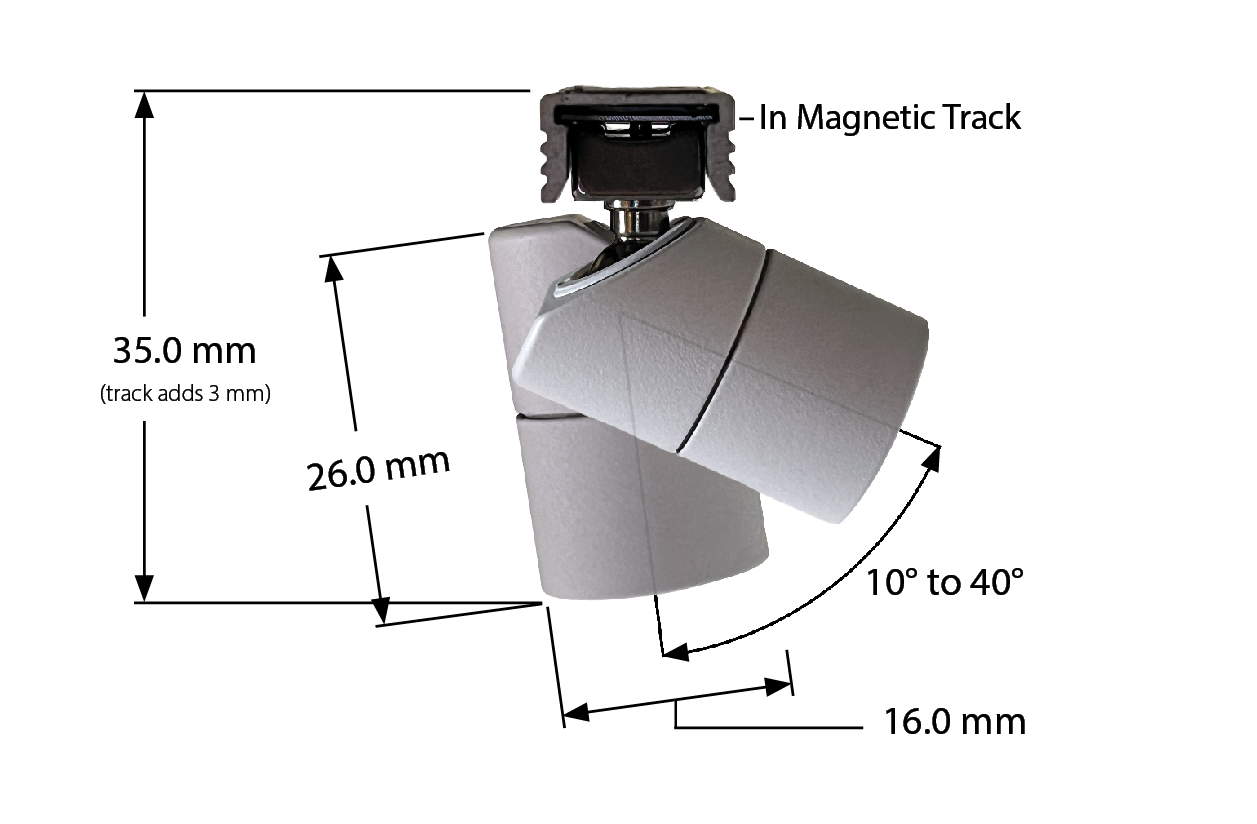 DIGIT Micro Magnetic Showcase Track Lights - Image 4