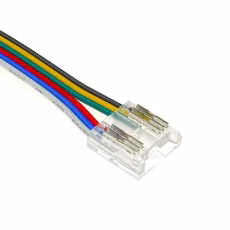 RGBWW Strip to Wire Connector
