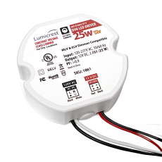 25 Watt Dimmable 12V Hardwire Constant Voltage Power Supply